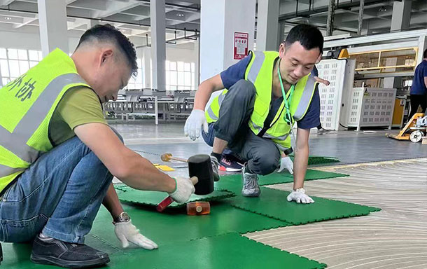 PVC floor mat